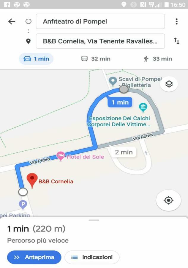 B&B Cornelia Pompeii Eksteriør bilde